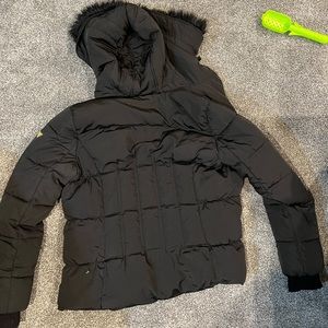 Guess black puffer jacket